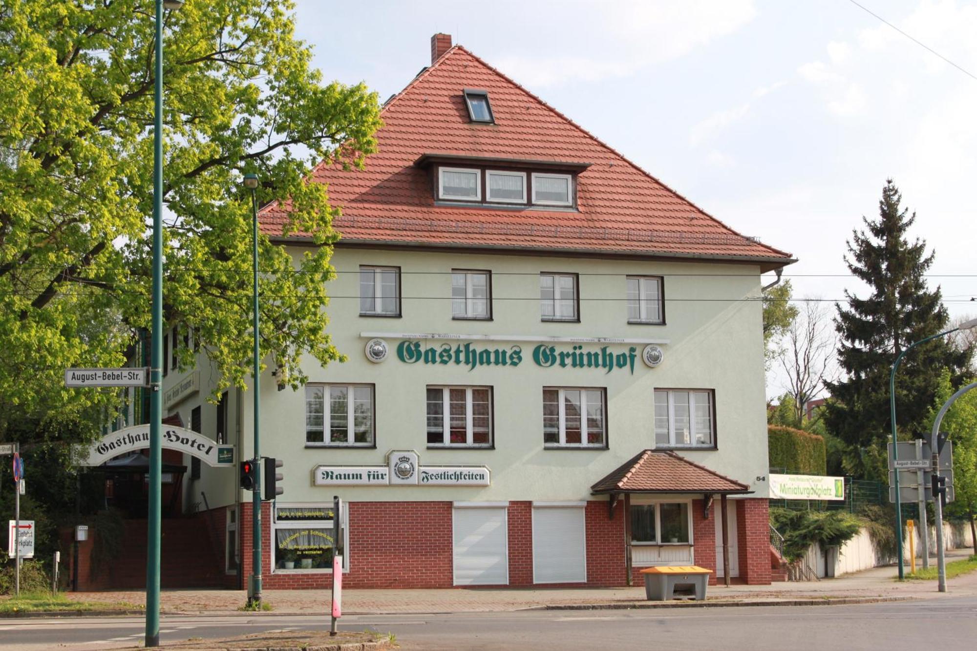 Gasthaus & Hotel Gruenhof フランクフルト・アン・デア・オーダー エクステリア 写真